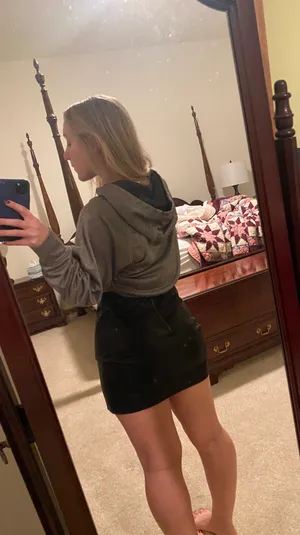 Free People Black Vegan Leather Skirt thumbnail 6