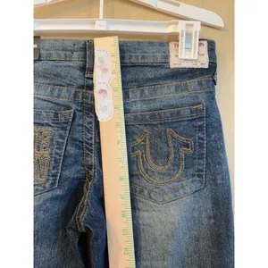 True Religion Junior Geno Slim Fit Straight Jeans, Size 14 thumbnail 7