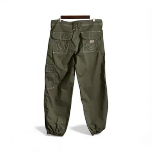 True Religion Bobbi Baggy Cargo Jogger Pants Size 29‎ Kalamata thumbnail 3