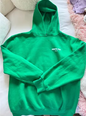White Fox Boutique Hoodie Green thumbnail 1