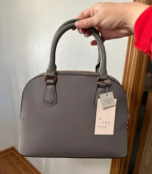 A New Day Gray Crossbody Purse thumbnail 1