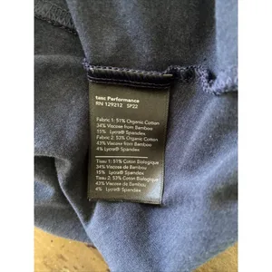 Tasc‎ Womens Medium Blue Sleevess Dress Organic Cotton Blend thumbnail 8