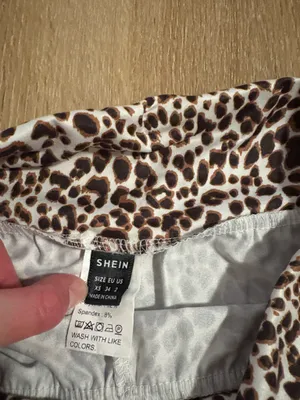SheIn Leopard Print Biker Shorts thumbnail 3