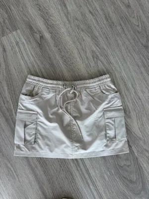 Tan Mini Skort thumbnail 2