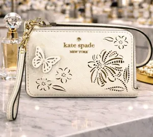 Kate Spade Madison Perforated Small Wristlet Merinque thumbnail 2