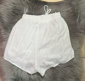 EUC Princess Polly Amelia Shorts White Lined sz 0 thumbnail 6