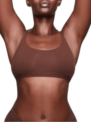 NWT Skims Fits Everybody Scoop Neck Bra Cocoa Size 2X thumbnail 2