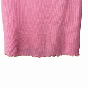 Vintage Y2K GAP Body Pink Waffle Knit Lace Cami‎ Top Medium Coquette thumbnail 8
