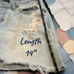 ABERCROMBIE & FITCH Women’s Ames Low Rise Slim Boyfriend Denim Shorts 00R/24 thumbnail 6