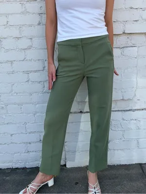 J.Crew Kate Pants in Olive Green Size 0 #jcrew #preppy #officecore thumbnail 4