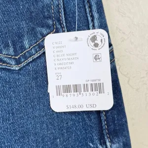 NEW Free People We The Free Blue Night Kellee High Rise Palazzo Wide Leg Jeans thumbnail 9