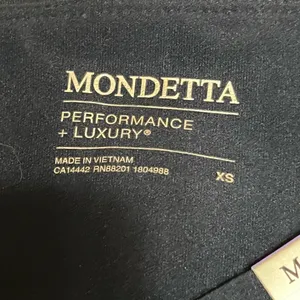 NWT XS Mondetta Ladies’ Women’s High Waist Active Black Mesh Panel Leggings Activewear Sportswear thumbnail 6