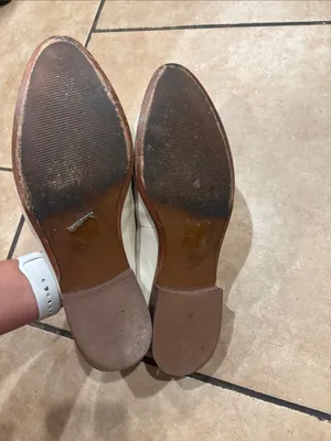 Madewell Cream Off White Leather Frances Loafer Mule thumbnail 5