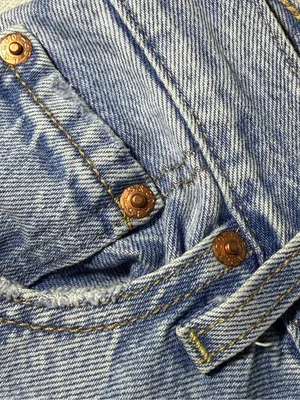 Levi's Ribcage Light Wash Distressed Wide-Leg Jeans Size 24 thumbnail 9