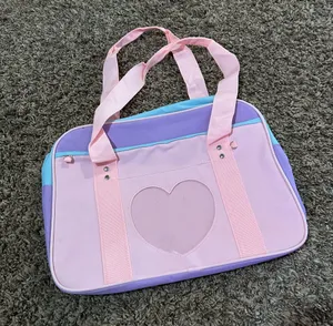 Pastel messenger bag Purple thumbnail 1