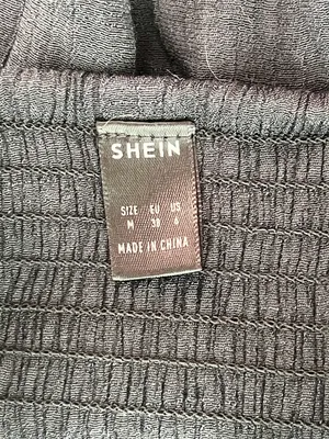 SheIn Mini Black Tiered Skirt thumbnail 2