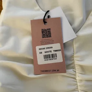 Tiger Mist Reese Mini Dress in Ivory thumbnail 4
