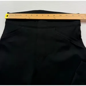 Spanx The Perfect Pant Slim Straight Leg Black Pull On Trousers Small S/P thumbnail 4