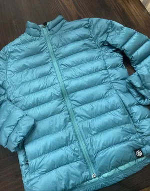 REI Co-Op Teal Puffer Down Insulated Full Zip Jacket Kids XL (18) Packable thumbnail 1
