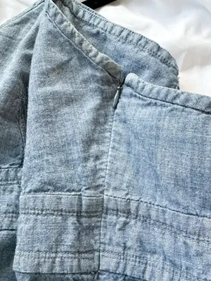 Vintage Gap 100% Cotton Y2K Halter Tie Back Dress thumbnail 5
