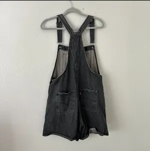Levi’s X Free People Vintage Black Overalls / Shortalls thumbnail 3