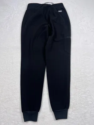 FIGS Zamora Jogger Scrub Pants Black Size XXS Regular Rise thumbnail 2