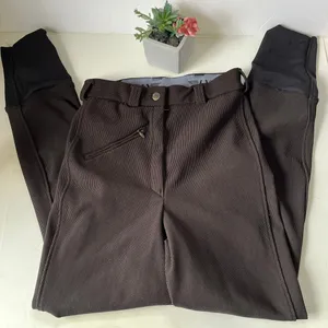 Tuffrider Equestrian Riding Womens Pants Sz 28 Breeches Ribbed Knee Patch Horse thumbnail 3