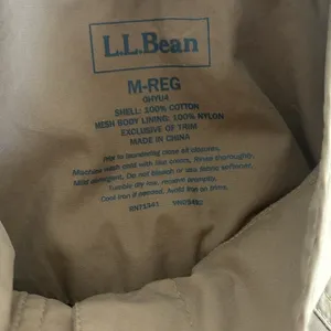 L.L. Bean Women’s Utility Chic Cargo Jacket Sz M-Reg Beige Pockets Military thumbnail 8