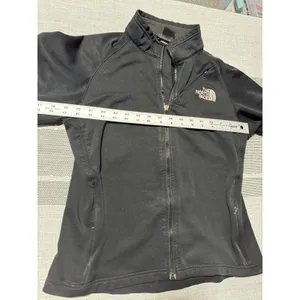 The North Face TKA Stretch Softshell Jacket Womens small Black Full Zip Coat‎ thumbnail 3