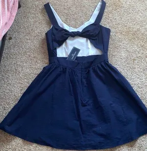 Lauren James Open Back Seersucker Dress thumbnail 2