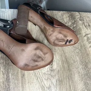 Free People Women’s 37 Picture This Peep Toe Heels thumbnail 7