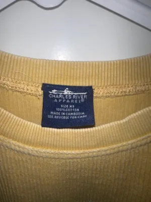 Seaside Corded Cropped Sweatshirt thumbnail 3