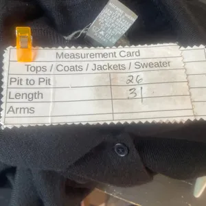 Jessica Holbrook Oversized‎ Cardigan Black XL thumbnail 8