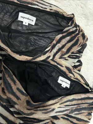 Superdown Gisela Animal Print Maxi Skirt Set thumbnail 8