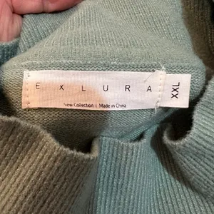 EXLURA Mock Neck Ribbed Long Sleeve Pullover Mini Sweater Size XXL thumbnail 3
