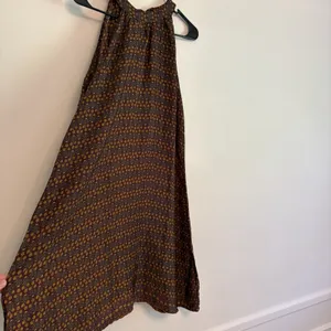 Earthbound Trading Co Dress Large Burgundy Floral Midi Hippie Boho Granola thumbnail 3