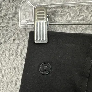 Lululemon Stretch Knit High Rise Pull On Pants Black Athleisure Women Small x 29 thumbnail 3