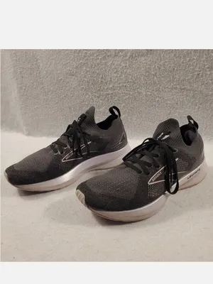 Brooks Woman’s Black Running Shoes - Lightweight Knit Trainer thumbnail 2