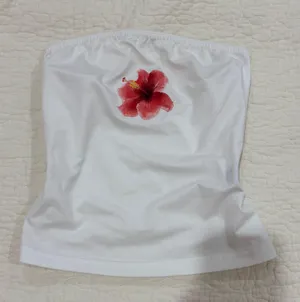 Strapless Flower Top Multi Size XS thumbnail 1