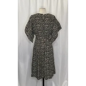 FAITHFULL THE BRAND Massimo Midi Dress Floral Blossom Village Tie Front Small thumbnail 9