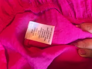 Nine West Fuschia Tiered Maxi Dress thumbnail 4