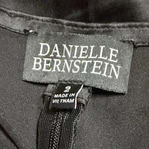 Danielle Bernstein Womens Black Satin Corset Bustier Crop Top Size 2 New thumbnail 5