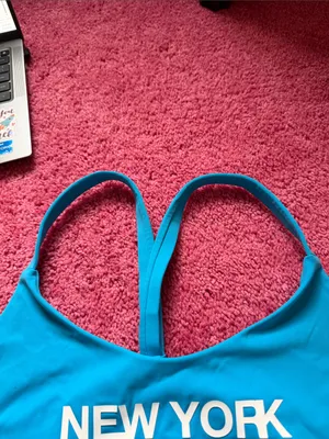 New York branded podium bra from soul cycle thumbnail 6