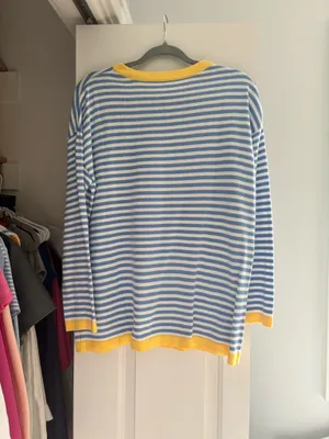 Striped Shirt Blue Size L thumbnail 2