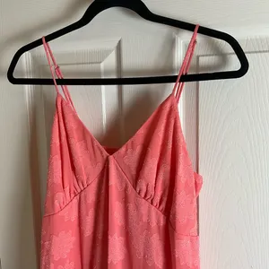 Women's Triangle Cup Tiered Mini Skater Dress - Wild Fable Pink Size large thumbnail 3
