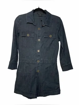 Sanctuary Coronado Denim Surplus Romper Size Large thumbnail 5