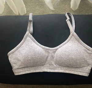 Bombshell Sportswear Sports Bra Grey thumbnail 1