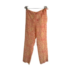 Romance Loungwear Womens M Pink Floral Pant Camisole Robe Sheer Romantic Love thumbnail 5