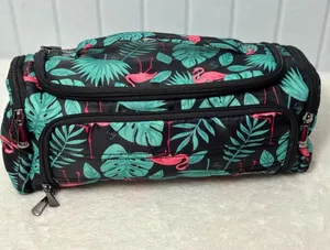 Lug Rare Black Flamingo Trolley‎ Cosmetic Travel Case thumbnail 1