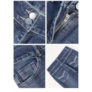 NEW Mid Rise Flare Jeans Stretchy Y2k Boyfriend Bootcut Baggy 31/31 thumbnail 6